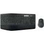 Logitech MK850 Performance Wireless Tastatur und Maus Combo – Volle Größe (100%) – Kabellos – RF Wireless + Bluetooth – QWERTY – Schwarz – Maus im Lieferumfang