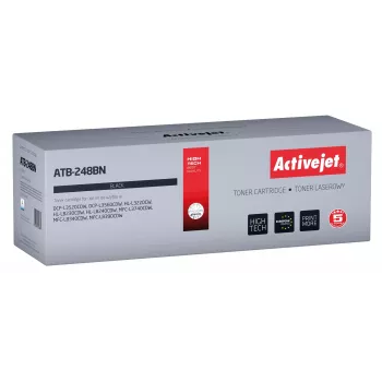 Activejet ATB-248BN Toner für Brother-Drucker (Ersatz für Brother TN248BK; Supreme; 1000 Seiten; schwarz)