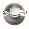 Luftkühler Gembird CPU-HURACAN-X40 — 90-mm-Lüfter, 800–1600 U/min, LGA-775-Unterstützung, transparent