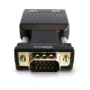 SAVIO CL-145 VGA-zu-HDMI-Konverter, Audio, Full HD, Schwarz