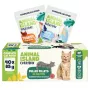 Nassfutter für Katzen animal island Everyday Pute & Weißfischfilets in Brühe, 40 x 85 g, adult, getreidefrei, Frischebeutel