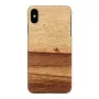 Smartphone-Hülle man and wood für iPhone XS Max — terra Schwarz