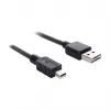USB-Kabel DeLOCK 85554 USB 2.0 2m USB A Mini-USB B Schwarz