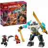LEGO NINJAGO Set 71827 Zanes Kampfanzug-Mech, 92 Teile, 2 Minifiguren, Höhe 100 mm, Alter 6+