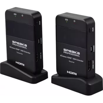 SpeaKa Professional SP-HDE-320 HDMI Wireless Transmission Set 148,5 MHz 1920 x 1080 Pixel (SP-12774728)