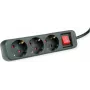 Power Extension ROLINE 19.07.1069 3 m 3 AC outlet(s) Indoor Schwarz