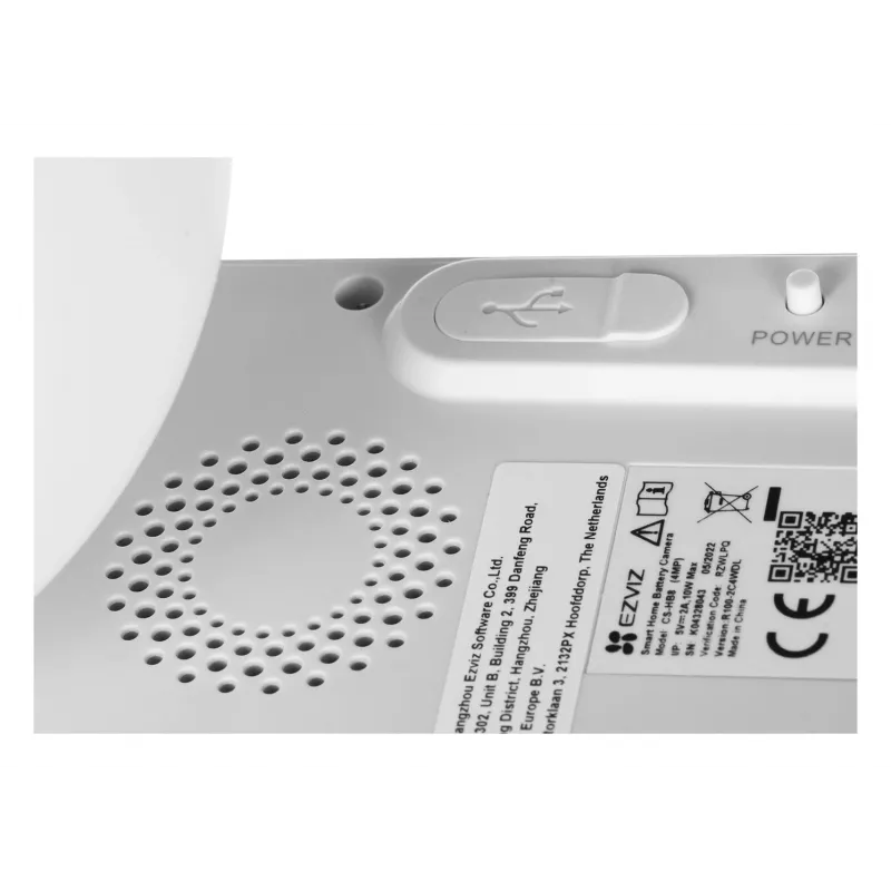 IP-Überwachungskamera EZVIZ HB8 4MP (2560×1440), Außenbereich, PTZ, Wi‑Fi, Batterie/DC, Solarmodul inklusive