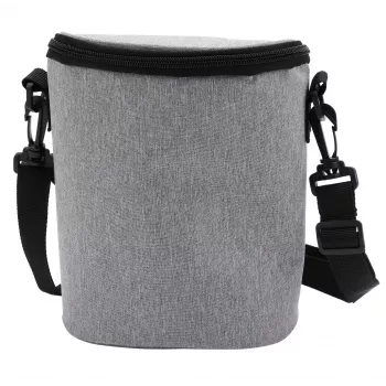 Thermotasche Olympia BT 50 — schwarz/grau, Reißverschluss, 225×170×110 mm