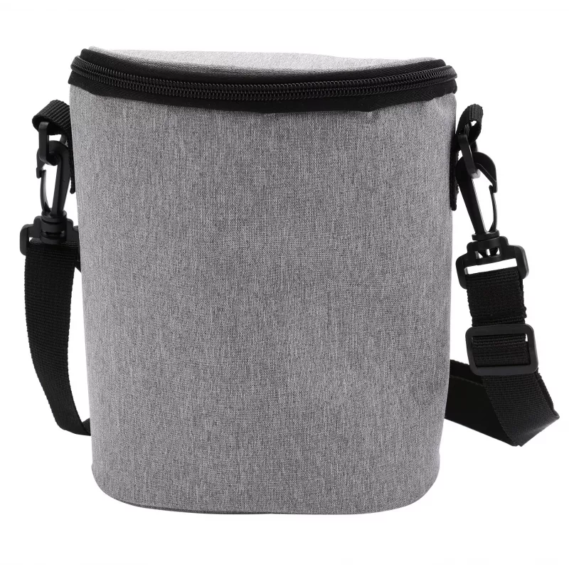 Thermotasche Olympia BT 50 — schwarz/grau, Reißverschluss, 225×170×110 mm