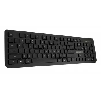Kabelgebundene USB-Tastatur in voller Größe Rebeltec Spiro RBLKLA00041 — schwarz