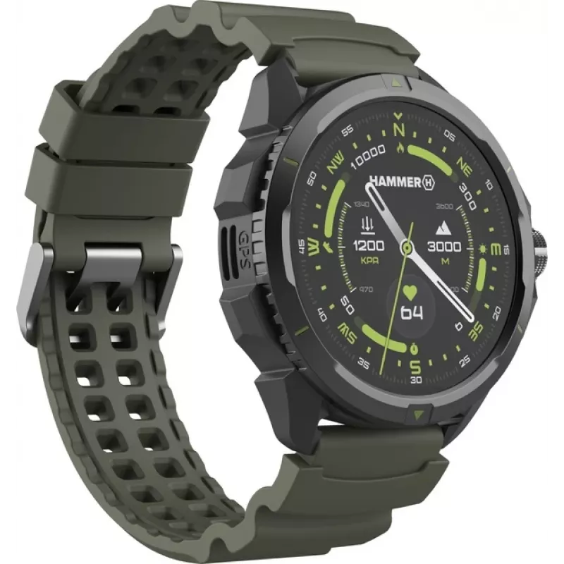 Hammer Watch 2 | Smartwatch | AMOLED | 1,5 inch | Military Edition