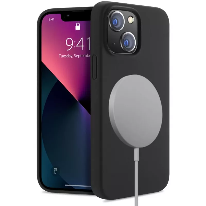 StyleShell Shock, Handyhülle Schwarz, iPhone 16 Plus, kompatibel mit MagSafe
