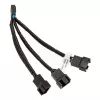 EK Water Blocks EK-Kabel Y-Weiche für 3x 4-Pin-PWM-Lüfter 10 cm