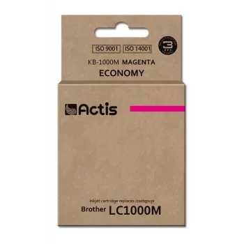 Tintenpatrone ACTIS KB-1000M kompatibel für Brother, Magenta, 36 ml, Standardreichweite