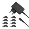 Qoltec 51025 Netzteil/Spannungswandler Indoor Schwarz