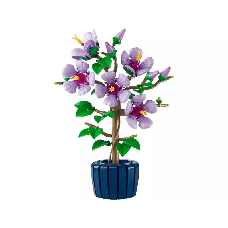 LEGO Botanical Bauset Hibiscus Flower 10372 – 660 Teile, Ausstellungsmodell, 250×360×130 mm
