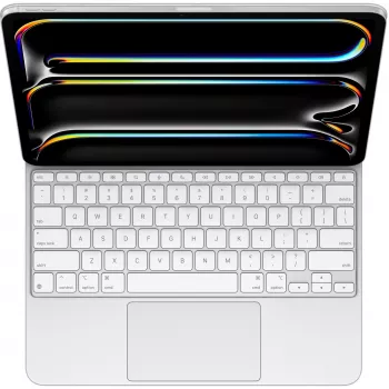 Apple Magic Tastatur für iPad Pro 13 Zoll M4 US English Weiß QWERTY
