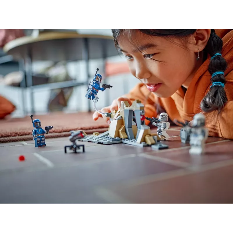 Konstruktionsspielzeug LEGO Star Wars Ambush on Mandalore Battle Pack 75373 — 4 Minifiguren, 109 Teile, Alter 6+