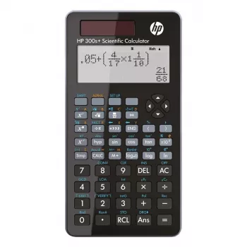 HP-Taschenrechner wissenschaftlich für Büro HP 300SPLUS/INT BX, 315 Funktionen, 155x84x20mm, Schwarz