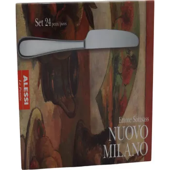 Besteckset Alessi Nuovo Milano 1-tlg. Edelstahl 5180S24M