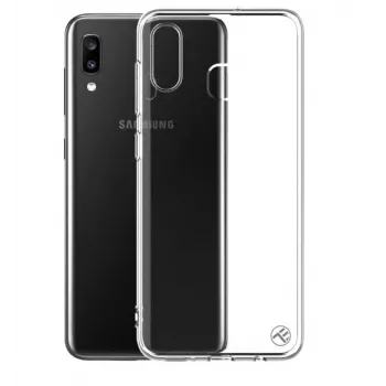 Silikonhülle Tellur für Samsung Galaxy A20, transparent, weiche Schutzhülle