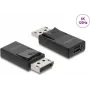 DELOCK DisplayPort-auf-Mini-DisplayPort-Adapter 8K mit HDR- und HDCP-Unterstützung, Einzelpack-USB-Kabel