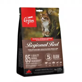 ORIJEN Regional Rot Cat - Trockenfutter für Katzen - 340 g