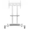 TV-Ständer ONKRON TS1351-W für 32–65 Zoll Fernseher, Weiß, Universeller Bodenständer