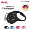 Flexi New CLASSIC 5 m Schwarz Hunde-Ausziehleine