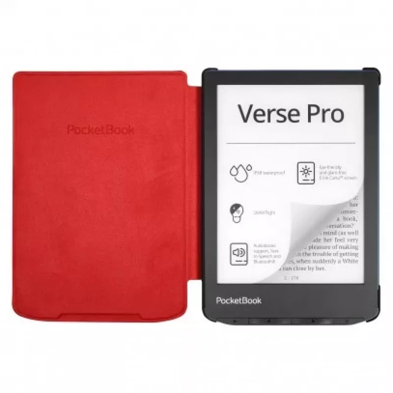 PocketBook H-S-634-R-WW E-Book-Reader-Hülle Abdeckung Rot 15,2 cm 6 Zoll