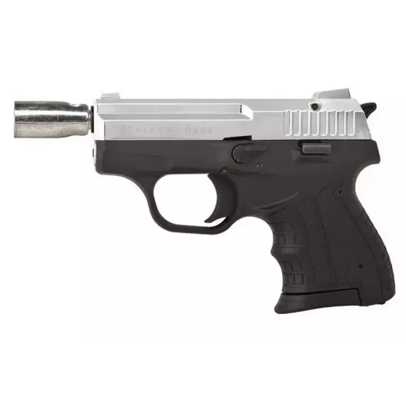 STALKER M906 BAS Alarm-Signalpistole, Kaliber .22 Long Blank (6 mm), Chromblitz