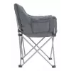 Campingstuhl Outwell 470474 — 4-Bein-Klappstuhl, maximale Belastbarkeit 150 kg, Schwarz/Grau