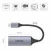 Netzwerkkarte Unitek U1312A, IEEE 802.3, Grau, 0,5 m Kabel