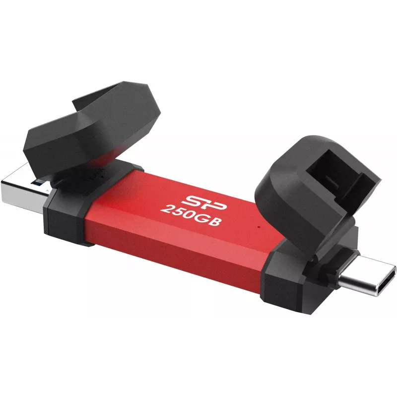 Portable SSD Silicon Power DS72 250GB, USB-C/USB-A 3.2 Gen 2