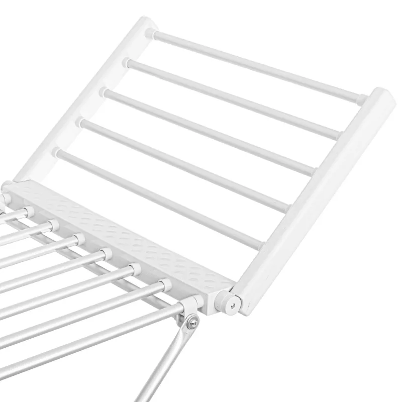 Faltbarer elektrischer Wäscheständer Adler AD 7821 – Silber-Weiß, Schutzart IP22
