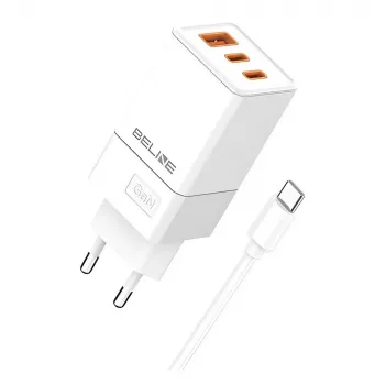 Ladegerät Beline BELI02751 65W 2×USB-C + USB-A