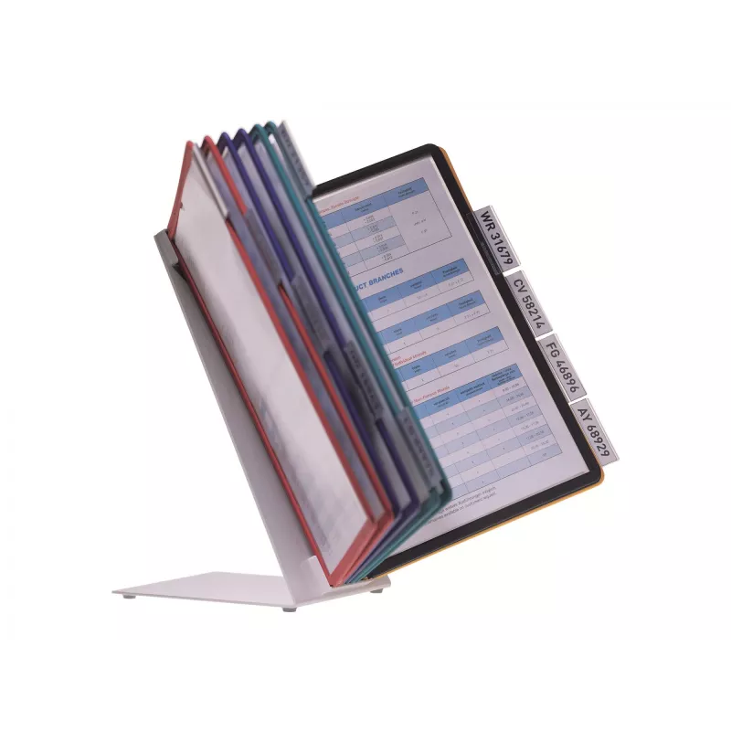 Dokumenten-Display-Karussell Schreibtisch Hochformat A4 Durable VARIO