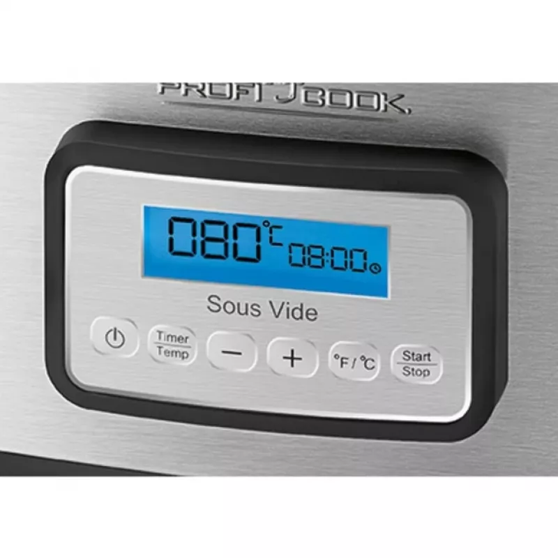 ProfiCook PC-SV 1112 8 L 520 W Schwarz, Edelstahl