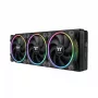 120mm THERMALTAKE TS120 EX RGB Gehäuselüfter, 3er-Pack, schwarz