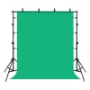 Hintergrund-Stativset Puluz PKT5204 2×2 m mit 3 Hintergründen – Studio-Hintergrundständer-Set