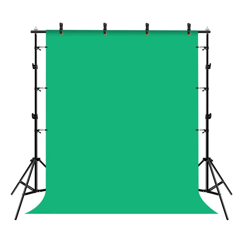 Hintergrund-Stativset Puluz PKT5204 2×2 m mit 3 Hintergründen – Studio-Hintergrundständer-Set