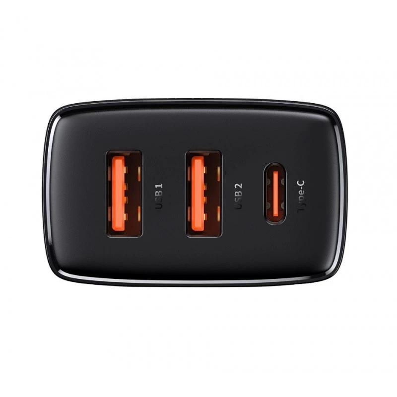 Baseus 30W USB-Ladegerät QC PD3.0 Typ C PD-Schnellladegerät für iPhone 17 16 15 14 13 12 Pro Max Xiaomi Samsung