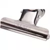 MAUL Klammer aus Metall, Farbe: Nickel, Breite: 50 mm Klemmweite: 20 mm, SB-Verpackung (21750-96)
