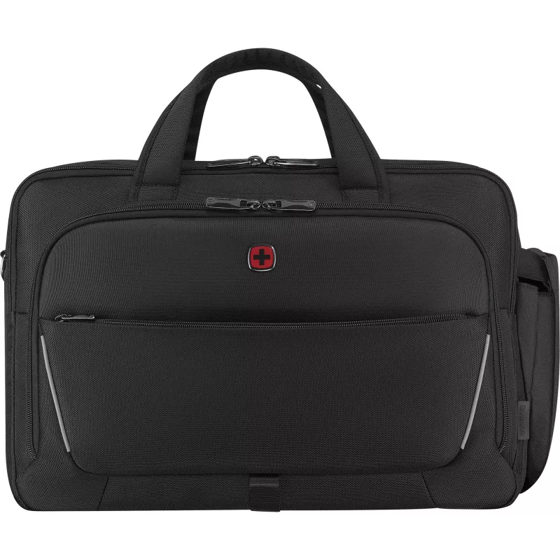 Wenger Aktentasche Meteor für 16 Zoll–17 Zoll Laptops (passend bis 43,2 cm) schwarz