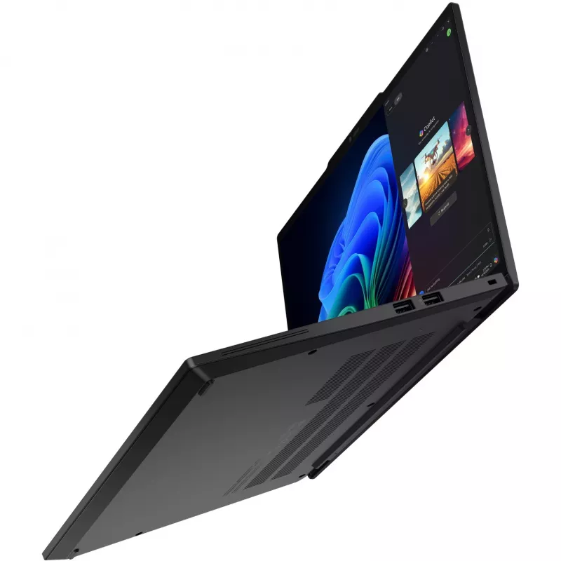 Lenovo ThinkPad T14s Gen 6 (AMD) Copilot+ PC AMD Ryzen™ AI 7 350 Laptop 35,6 cm (14 Zoll) WUXGA 32 GB LPDDR5x-SDRAM 1 TB SSD Wi-Fi 7 (802.11be) Windows 11 Pro Deutsch Schwarz