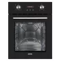Elektro-Einbaubackofen MPM MPM-45-BO-23C, 50 L, 220–240 V, 2000 W, Touch- & Drehregler, schwarz