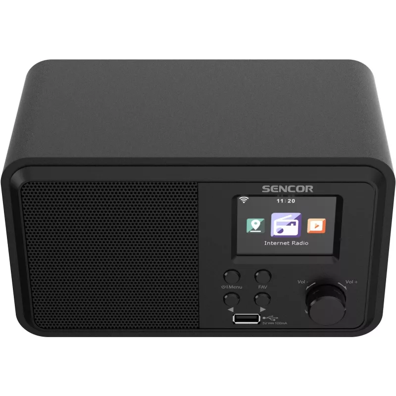 Tischradio SENCOR SIR 5100WDB — 4 W, Wi‑Fi, FM