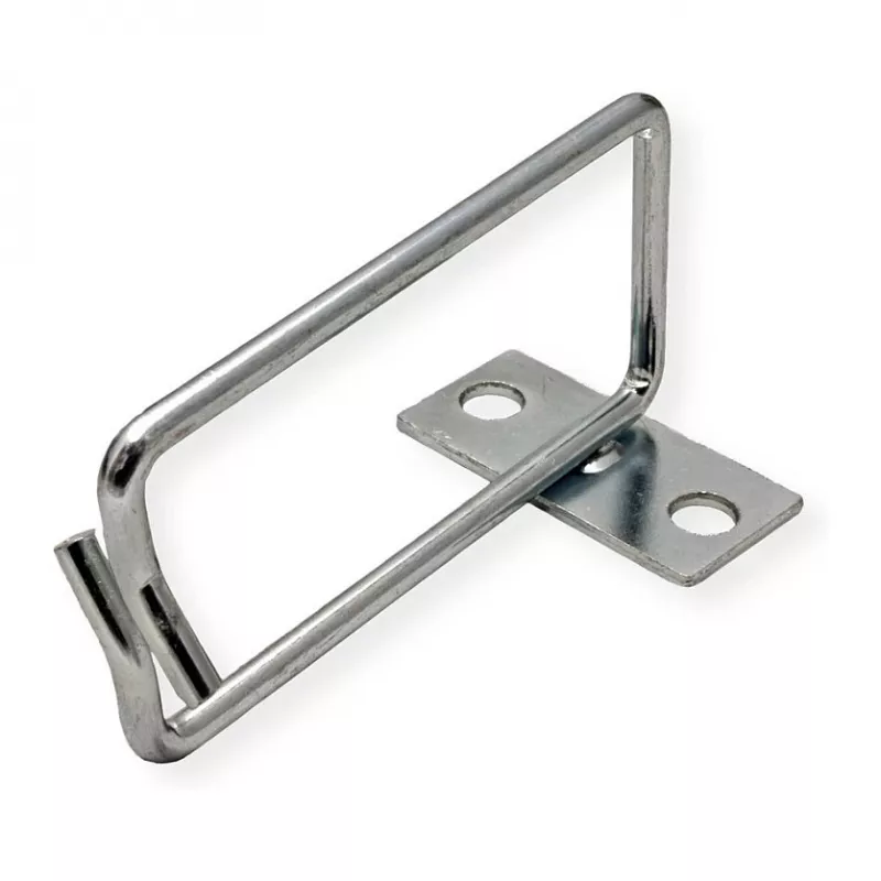 ROLINE Kabeldurchführung, 40x80 mm, Metall, seitliche Kabeleinführung