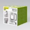 Maestro MR-065-BEIGE Elektrischer Wasserkocher 1,7 L, 2200 W, Glasgehäuse, beige