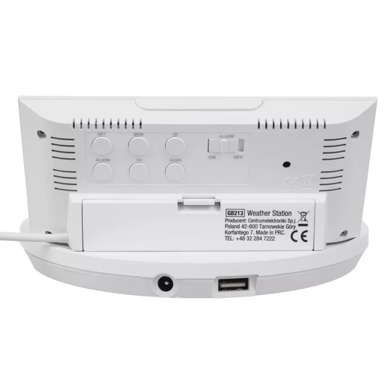 Wireless weather station with Qi GB213